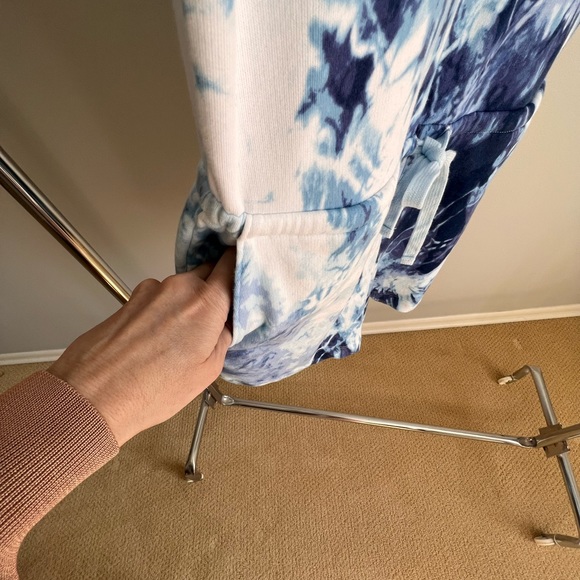 Old Navy tie died cotton romper with tie close, xs - Picture 8 of 10